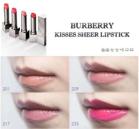 burberry 唇釉|設計師彩妝 .